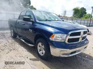 2019 Ram 1500 Tradesman z VIN 1C6RR6FG1KS740434, wystawiony jako IAAI lot #42706296 z przebiegiem 79 734 mil mil oraz . Historia ofert i sprzedaży dostępna na DreamBid. Obrazek 1.