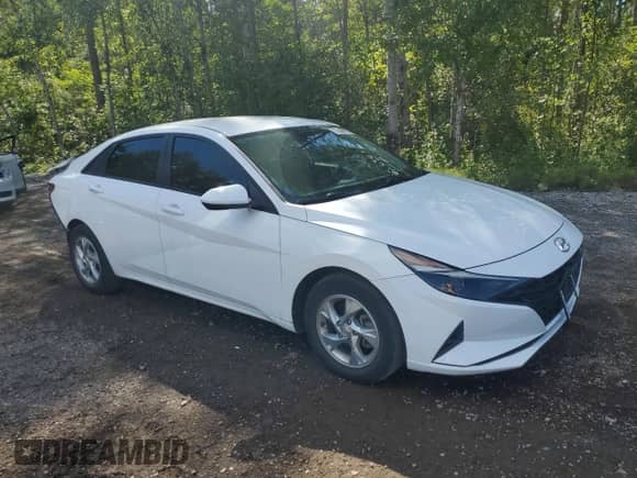 2023 Hyundai Elantra SEL with VIN KMHLM4AG0PU376457, listed as a Copart auction lot 67086625 with 44,258 mi miles and Salvage title. Bid and sale history available at DreamBid. Image 4.