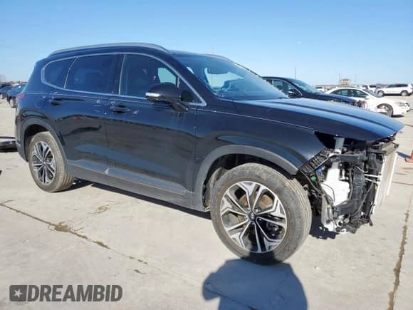 2019 Hyundai Santa Fe Limited z VIN 5NMS53AA5KH072561, wystawiony jako Copart lot #47858945 z przebiegiem 45 323 mil mil oraz Szkoda całkowita • Salvage title. Historia ofert i sprzedaży dostępna na DreamBid. Obrazek 4.