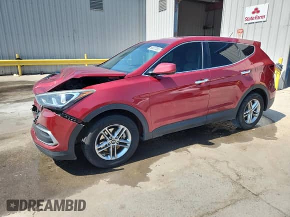 2018 Hyundai Santa Fe 2.4L с VIN 5XYZT3LB3JG523618, выставлен на аукционе Copart как лот 80327085 с пробегом Не указан миль и Списание • Salvage title. История ставок и продаж доступна на DreamBid. Изображение 1.