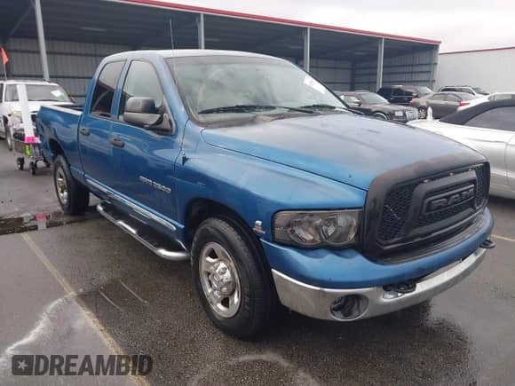 2005 Dodge 2500 SLT with VIN 3D7KR28C05G754534, listed as a IAAI auction lot 43390951 with 283,816 mi miles and . Bid and sale history available at DreamBid. Image 1.