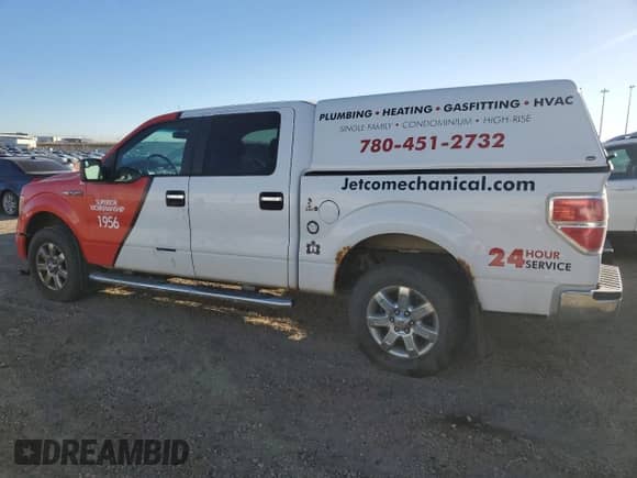 2013 Ford F-150 XLT with VIN 1FTFW1EF2DKD00970, listed as a Copart auction lot 82718695 with 192,964 mi miles and Clean title. Bid and sale history available at DreamBid. Image 2.