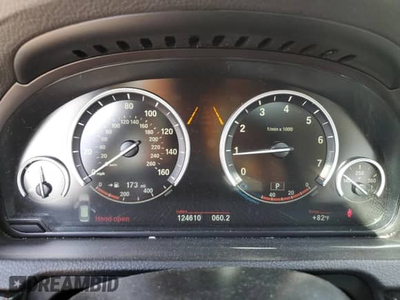 2015 BMW 5 Series 535i Gran Turismo with VIN WBA5M2C58FGH99149, listed as a Copart auction lot 57163285 with 124,610 mi miles and Salvage title. Bid and sale history available at DreamBid. Image 9.