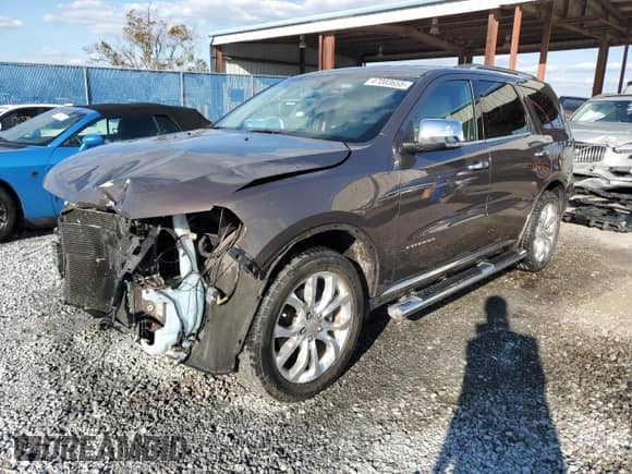2018 Dodge Durango Citadel with VIN 1C4RDHEGXJC143232, listed as a Copart auction lot 47003655 with 96,300 mi miles and Salvage title. Bid and sale history available at DreamBid. Image 1.