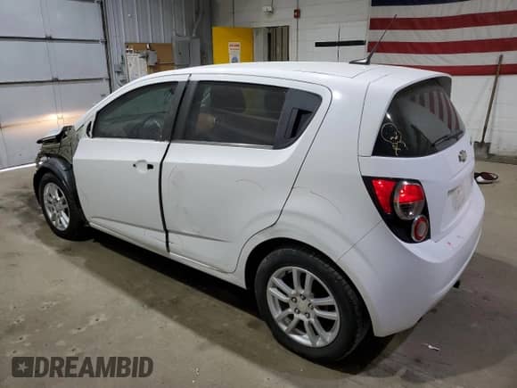 2012 Chevrolet Sonic LT with VIN 1G1JC6SH3C4228775, listed as a Copart auction lot 70318795 with 162,213 mi miles and Salvage title. Bid and sale history available at DreamBid. Image 2.