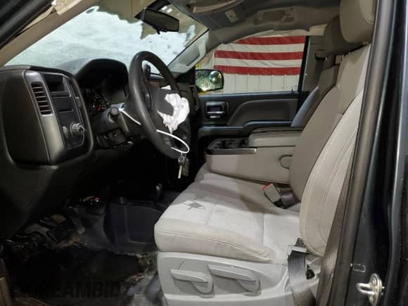 2017 Chevrolet Silverado 1500 Work Truck with VIN 1GCVKNEH8HZ194991, listed as a Copart auction lot 46935815 with 98,258 mi miles and Salvage title. Bid and sale history available at DreamBid. Image 7.