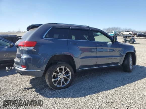 2020 Jeep Grand Cherokee Summit z VIN 1C4RJFJG8LC315893, wystawiony jako Copart lot #48371595 z przebiegiem 64 383 mil mil oraz Szkoda całkowita • Salvage title. Historia ofert i sprzedaży dostępna na DreamBid. Obrazek 3.
