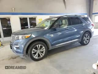 2020 Ford Explorer Platinum с VIN 1FM5K8HC9LGB27026, выставлен на аукционе Copart как лот 81602515 с пробегом 150 105 миль миль и Списание • Salvage title. История ставок и продаж доступна на DreamBid. Изображение 1.