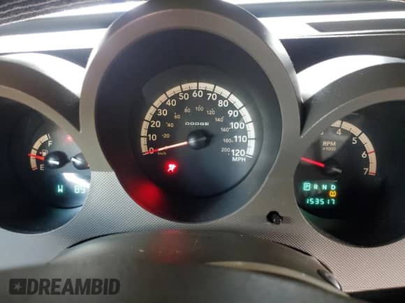 2007 Dodge Nitro SXT with VIN 1D8GU28K27W661610, listed as a Copart auction lot 81045195 with 153,517 mi miles and Salvage title. Bid and sale history available at DreamBid. Image 9.