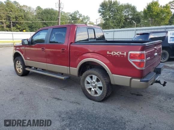 2013 Ford F-150 Lariat with VIN 1FTFW1ET3DKF78539, listed as a Copart auction lot 90242315 with 184,594 mi miles and Clean title. Bid and sale history available at DreamBid. Image 2.