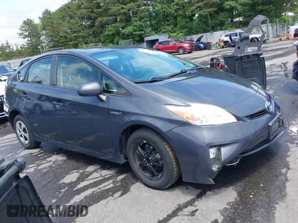 2012 Toyota Prius One with VIN JTDKN3DU0C5480878, listed as a IAAI auction lot 42528295 with 155,983 mi miles and . Bid and sale history available at DreamBid. Image 1.
