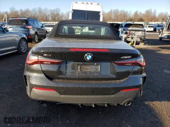 2024 BMW 4 Series 430i xDrive with VIN WBA43AT02RCP25876, listed as a Copart auction lot 86365224 with Not provided miles and Salvage title. Bid and sale history available at DreamBid. Image 6.