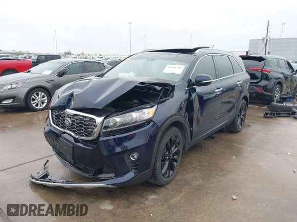 2020 Kia Sorento EX with VIN 5XYPH4A5XLG677628, listed as a IAAI auction lot 41106780 with 62,374 mi miles and . Bid and sale history available at DreamBid. Image 2.