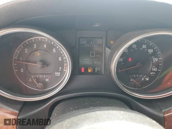 2013 Jeep Grand Cherokee Limited с VIN 1C4RJEBG2DC577533, выставлен на аукционе Copart как лот 60863725 с пробегом 172 365 миль миль и Списание • Salvage title. История ставок и продаж доступна на DreamBid. Изображение 9.