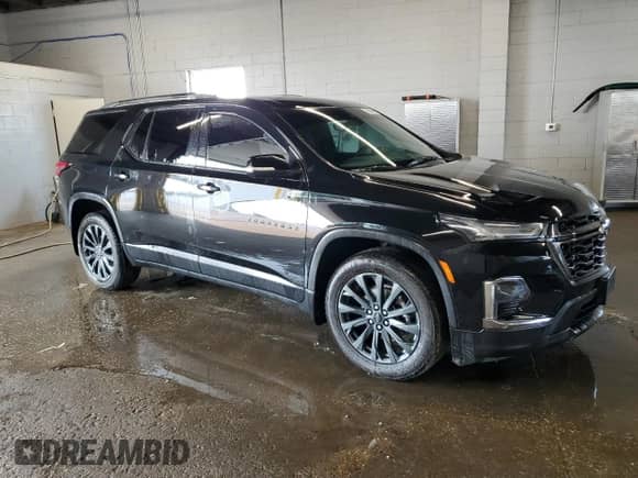 2023 Chevrolet Traverse RS with VIN 1GNEVJKW3PJ170296, listed as a Copart auction lot 66572335 with 43,273 mi miles and Clean title. Bid and sale history available at DreamBid. Image 4.