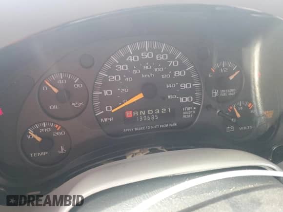 2000 Chevrolet Astro Cargo YF7 z VIN 1GBDM19W6YB176154, wystawiony jako Copart lot #85086064 z przebiegiem 139 685 mil mil oraz Szkoda całkowita • Salvage title. Historia ofert i sprzedaży dostępna na DreamBid. Obrazek 9.