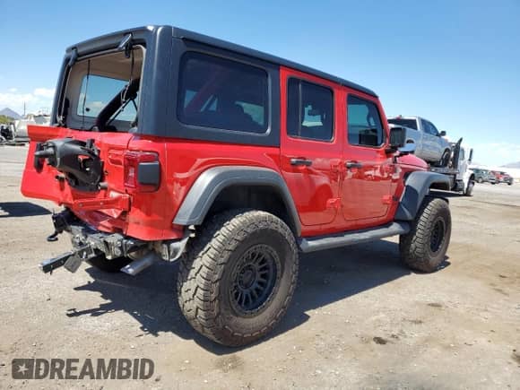 2024 Jeep Wrangler Sport S with VIN 1C4PJXDN5RW103967, listed as a Copart auction lot 71984105 with 3,056 mi miles and Salvage title. Bid and sale history available at DreamBid. Image 3.