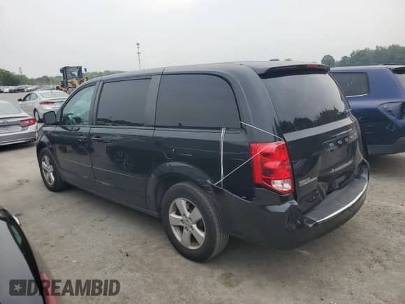 2016 Dodge Grand Caravan SE with VIN 2C4RDGBG3GR340614, listed as a Copart auction lot 67363125 with 22,547 mi miles and Salvage title. Bid and sale history available at DreamBid. Image 2.