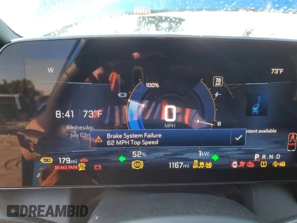2025 Chevrolet Equinox EV LT1 w/PCY с VIN 3GN7DMRPXSS219416, выставлен на аукционе Copart как лот 65779415 с пробегом 1 167 миль миль и На запчасти • Non repairable. История ставок и продаж доступна на DreamBid. Изображение 9.