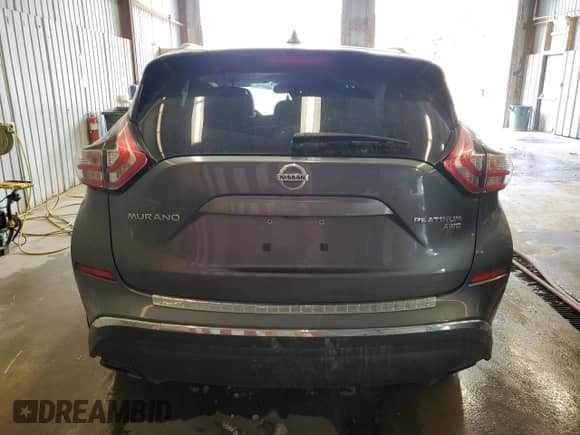 2017 Nissan Murano S with VIN 5N1AZ2MH4HN143243, listed as a Copart auction lot 70466035 with 115,087 mi miles and Salvage title. Bid and sale history available at DreamBid. Image 6.