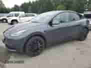 2020 Tesla Model Y Long Range with VIN 5YJYGDEE9LF019047, listed as a Copart auction lot 81783135 with 42,948 mi miles and Salvage title. Bid and sale history available at DreamBid. Image 1.