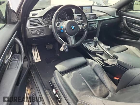 2019 BMW 4 Series 440i xDrive with VIN WBA4W9C54KAG89873, listed as a Copart auction lot 62862185 with 83,349 mi miles and Salvage title. Bid and sale history available at DreamBid. Image 8.