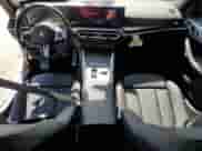 2024 BMW i4 eDrive35 with VIN WBY43AW05RFT55891, listed as a Copart auction lot 66478405 with 8,583 mi miles and Salvage title. Bid and sale history available at DreamBid. Image 8.