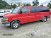 2003 Chevrolet Express Passenger with VIN 1GAHG39U831126894, listed as a Copart auction lot 80798735 with 19,759 mi miles and Salvage title. Bid and sale history available at DreamBid. Image 1.