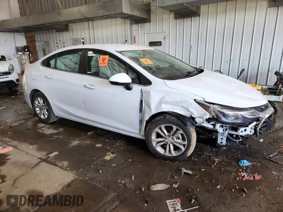 2019 Chevrolet Cruze LT с VIN 1G1BE5SM6K7116264, выставлен на аукционе Copart как лот 80685225 с пробегом 46 039 миль миль и На запчасти • Non repairable. История ставок и продаж доступна на DreamBid. Изображение 4.