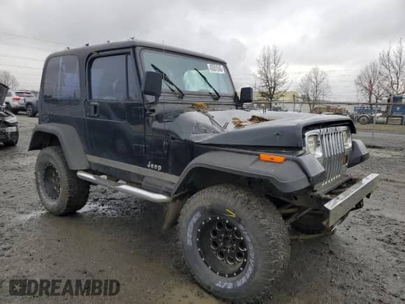 1992 Jeep Wrangler с VIN 2J4FY29S2NJ525697, выставлен на аукционе Copart как лот 43551545 с пробегом 281 770 миль миль и Списание • Salvage title. История ставок и продаж доступна на DreamBid. Изображение 4.