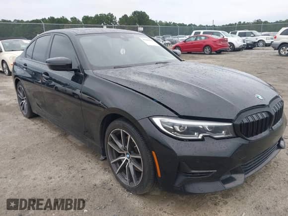 2020 BMW 3 Series 330i with VIN 3MW5R1J09L8B33802, listed as a IAAI auction lot 43166315 with 85,167 mi miles and . Bid and sale history available at DreamBid. Image 1.