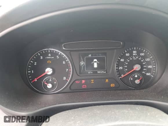 2017 Kia Sorento EX with VIN 5XYPHDA19HG280934, listed as a Copart auction lot 66330755 with 98,028 mi miles and Salvage title. Bid and sale history available at DreamBid. Image 9.