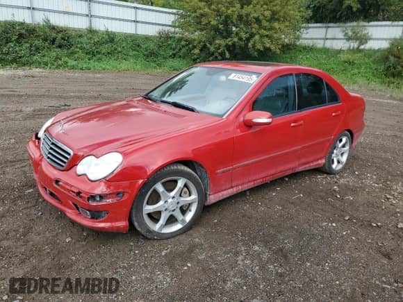 2007 Mercedes-Benz C 230 Sport with VIN WDBRF52H97F919877, listed as a Copart auction lot 81454195 with 96,472 mi miles and Clean title. Bid and sale history available at DreamBid. Image 1.