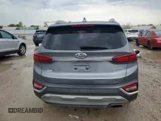 2019 Hyundai Santa Fe Ultimate z VIN 5NMS5CAA4KH106098, wystawiony jako Copart lot #81374645 z przebiegiem 79 380 mil mil oraz Szkoda całkowita • Salvage title. Historia ofert i sprzedaży dostępna na DreamBid. Obrazek 6.