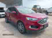 2019 Ford Edge Titanium with VIN 2FMPK3K94KBC61599, listed as a IAAI auction lot 42909868 with 70,752 mi miles and . Bid and sale history available at DreamBid. Image 1.