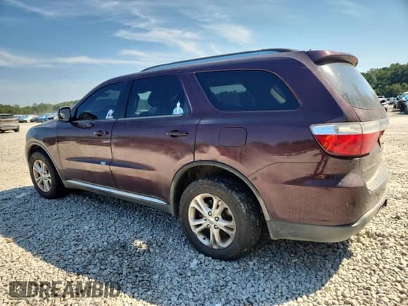 2012 Dodge Durango SXT with VIN 1C4RDHAG0CC195140, listed as a Copart auction lot 80653405 with 205,258 mi miles and Salvage title. Bid and sale history available at DreamBid. Image 2.