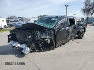 2019 GMC Sierra 1500 SLE z VIN 1GTU9BED8KZ423311, wystawiony jako Copart lot #48730895 z przebiegiem 75 877 mil mil oraz Szkoda całkowita • Salvage title. Historia ofert i sprzedaży dostępna na DreamBid. Obrazek 1.