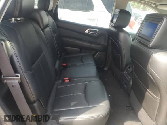 2014 Nissan Pathfinder Platinum Hybrid with VIN 5N1CR2MM4EC642752, listed as a Copart auction lot 59327295 with 96,124 mi miles and Clean title. Bid and sale history available at DreamBid. Image 11.