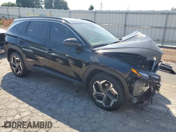 2024 Hyundai Tucson SEL Convenience with VIN KM8JCCD15RU191271, listed as a Copart auction lot 80839695 with Not provided miles and Salvage title. Bid and sale history available at DreamBid. Image 4.
