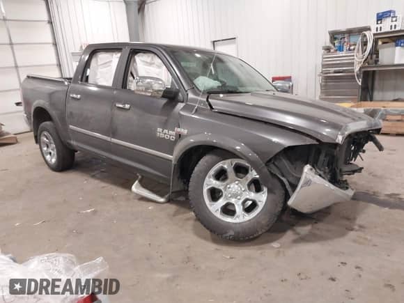 2017 Ram 1500 Laramie с VIN 1C6RR7NT7HS697280, выставлен на аукционе IAAI как лот 41063995 с пробегом 129 625 миль миль и . История ставок и продаж доступна на DreamBid. Изображение 1.