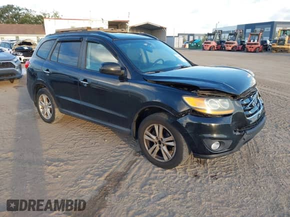 2011 Hyundai Santa Fe Limited with VIN 5XYZKDAG9BG050705, listed as a IAAI auction lot 43069498 with 224,544 mi miles and . Bid and sale history available at DreamBid. Image 1.
