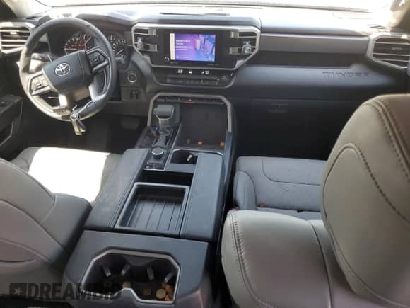 2024 Toyota Tundra SR5 with VIN 5TFLA5DA6RX171799, listed as a Copart auction lot 52202605 with 16,652 mi miles and Salvage title. Bid and sale history available at DreamBid. Image 8.