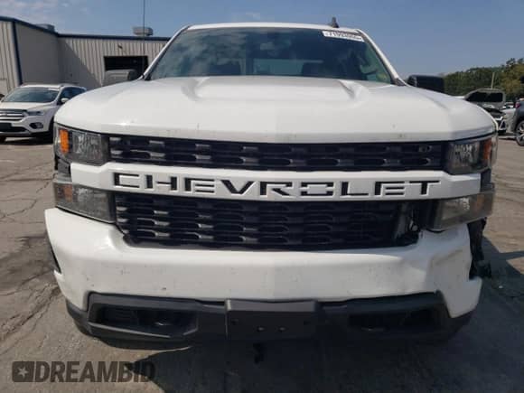 2020 Chevrolet Silverado 1500 Custom with VIN 1GCPYBEH8LZ343379, listed as a Copart auction lot 71993955 with 105,072 mi miles and Salvage title. Bid and sale history available at DreamBid. Image 5.
