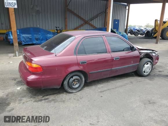 1998 Chevrolet Prizm Lsi z VIN 1Y1SK5287WZ416274, wystawiony jako Copart lot #54705335 z przebiegiem 103 304 mil mil oraz Szkoda całkowita • Salvage title. Historia ofert i sprzedaży dostępna na DreamBid. Obrazek 3.