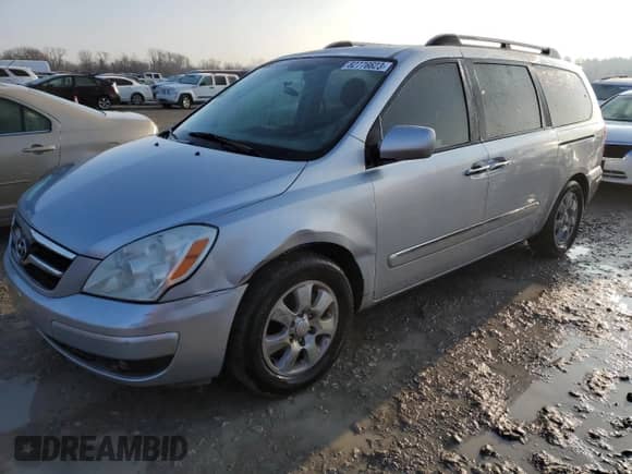2007 Hyundai Entourage GLS с VIN KNDMC233876026198, выставлен на аукционе Copart как лот 82776623 с пробегом 161 071 миль миль и Списание • Salvage title. История ставок и продаж доступна на DreamBid. Изображение 1.