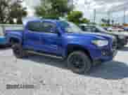 2022 Toyota Tacoma SR5 with VIN 3TMAZ5CN6NM169183, listed as a Copart auction lot 81107425 with 40,708 mi miles and Salvage title. Bid and sale history available at DreamBid. Image 4.