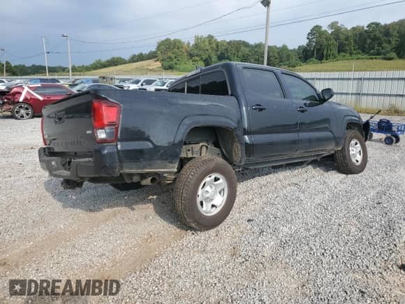 2021 Toyota Tacoma SR with VIN 3TMCZ5AN5MM403856, listed as a Copart auction lot 80177395 with 30,420 mi miles and Salvage title. Bid and sale history available at DreamBid. Image 3.