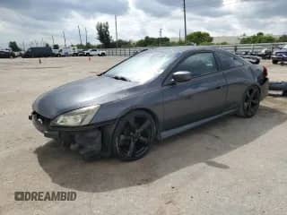 2004 Honda Accord EX with VIN 1HGCM71604A012891, listed as a Copart auction lot 76292804 with 170,027 mi miles and Salvage title. Bid and sale history available at DreamBid. Image 1.