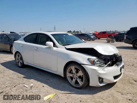 2012 Lexus IS 250 z VIN JTHBF5C26C5168474, wystawiony jako Copart lot #71127475 z przebiegiem 133 866 mil mil oraz Szkoda całkowita • Salvage title. Historia ofert i sprzedaży dostępna na DreamBid. Obrazek 4.