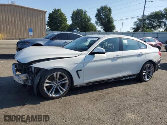 2017 BMW 4 Series 430i with VIN WBA4F7C38HG789612, listed as a Copart auction lot 70184515 with Not provided miles and Clean title. Bid and sale history available at DreamBid. Image 1.
